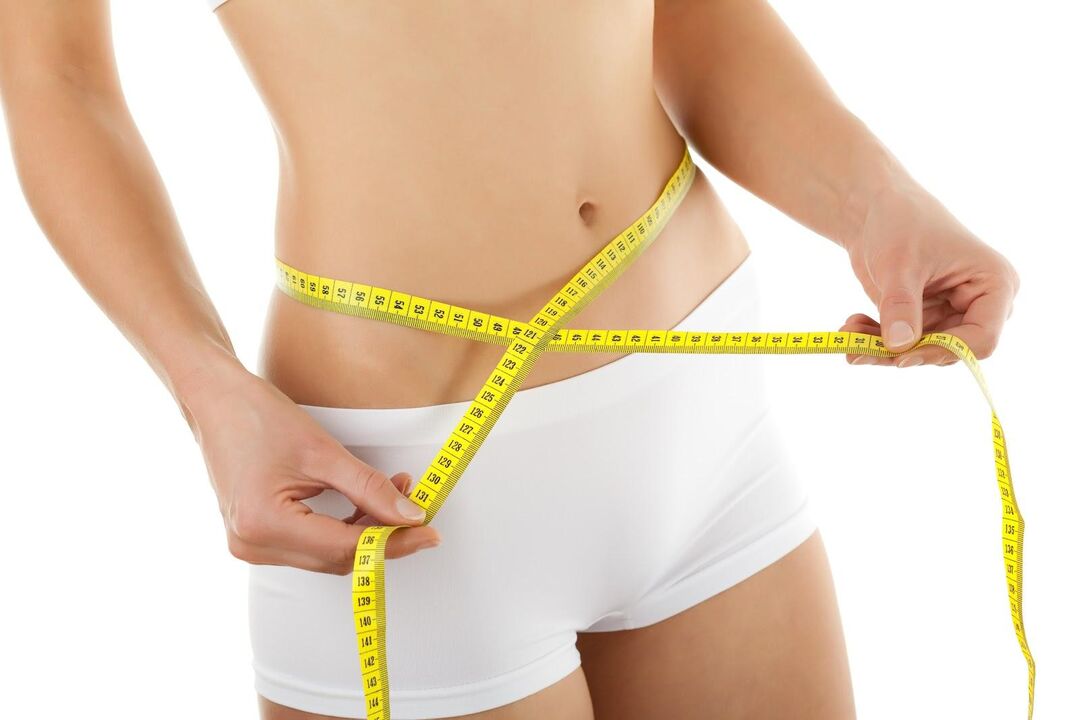 medição da cintura durante uma dieta cetogênica